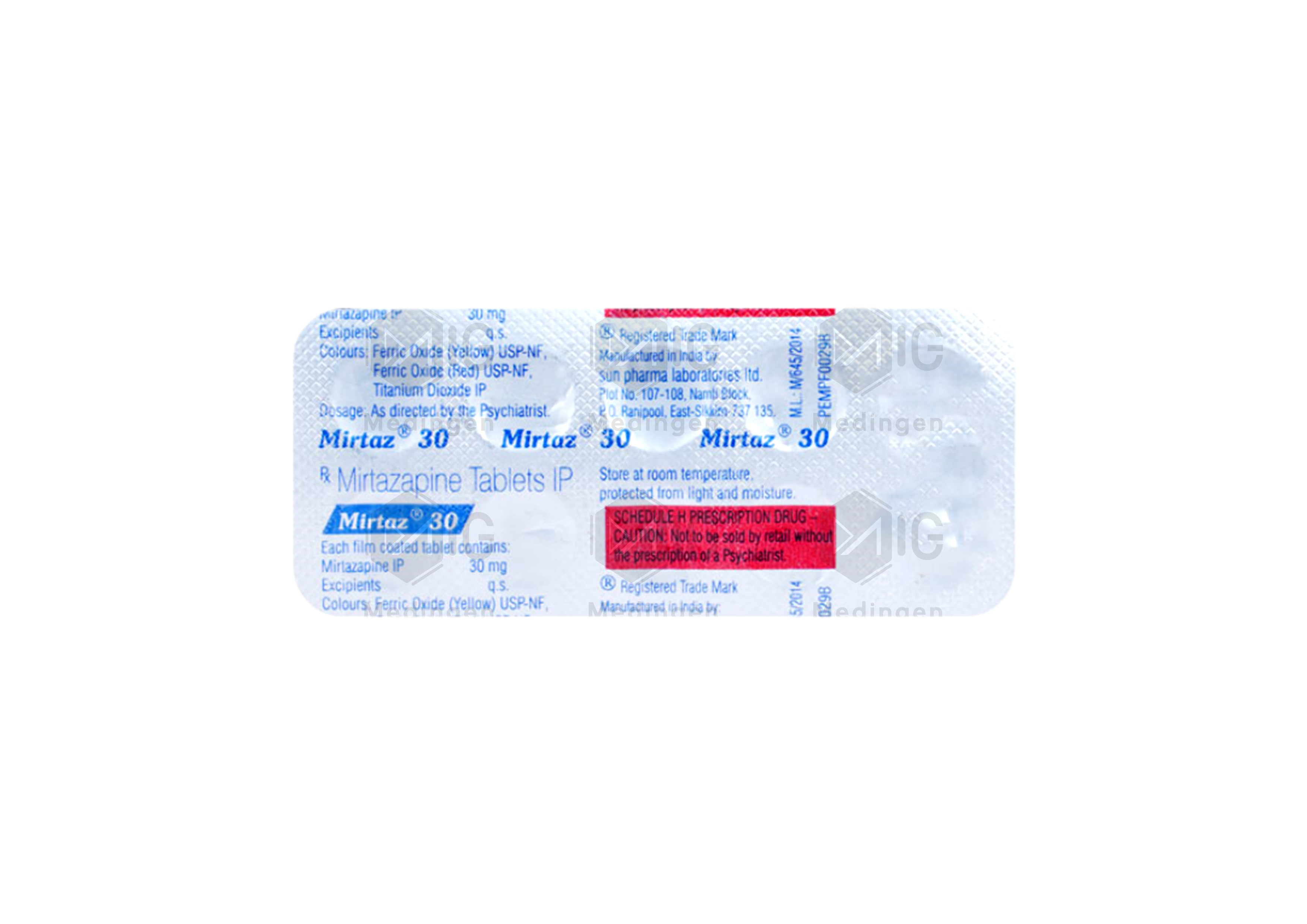 MIRTAZ 30MG